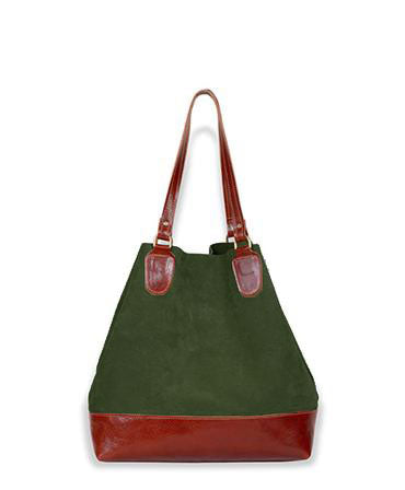 Suede & Vegetable Tan Leather