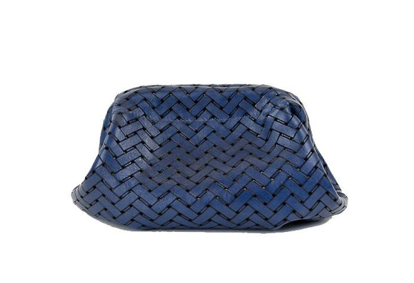 Clam Clutch in Blue