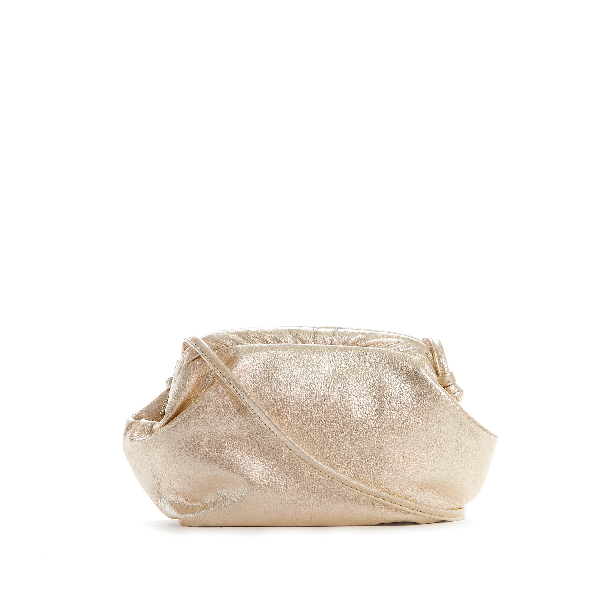 Gold Lamé Clutch