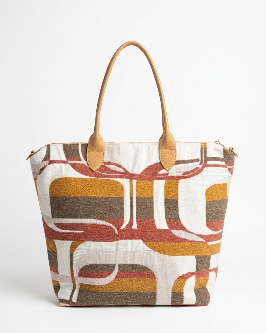 Mid Century Retro Tote