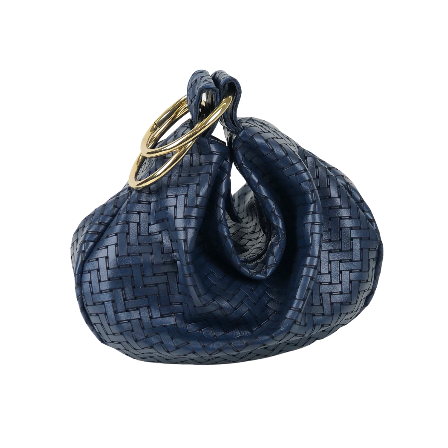 Blue Omega Handbag