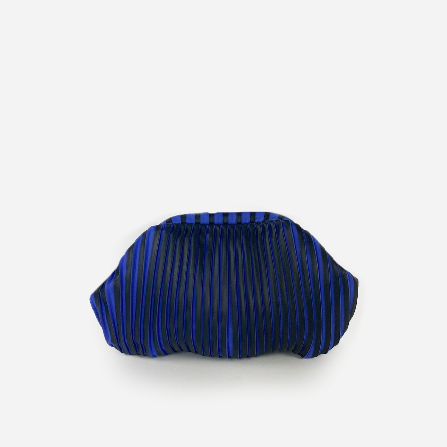 Leather Pleated Clutch Bag limited edition