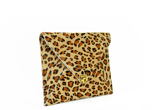 Cheetah Envelope Clutch