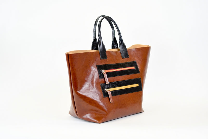Brown Leather Tote