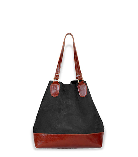 Suede & Vegetable Tan Leather