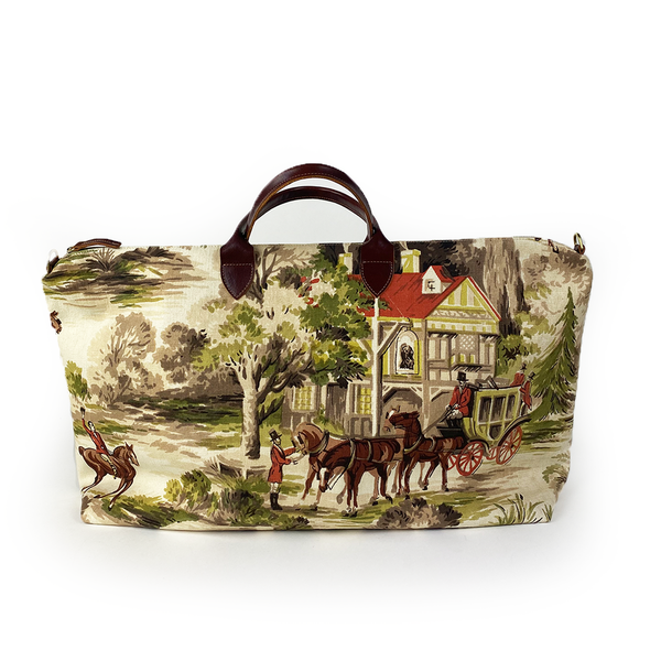 Vintage Horses and Buggy Bag