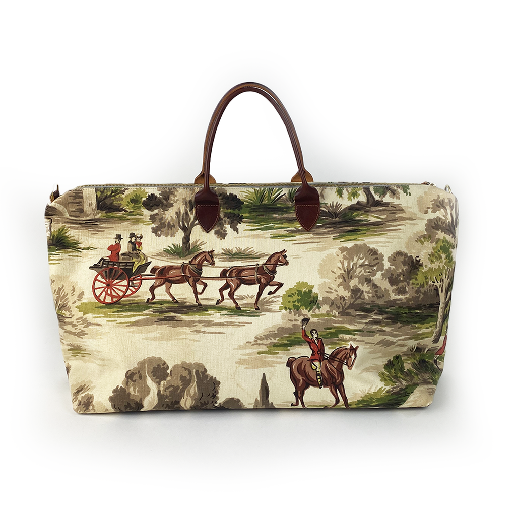 Vintage Horses and Buggy Bag