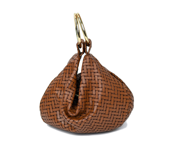 Brown Omega Handbag