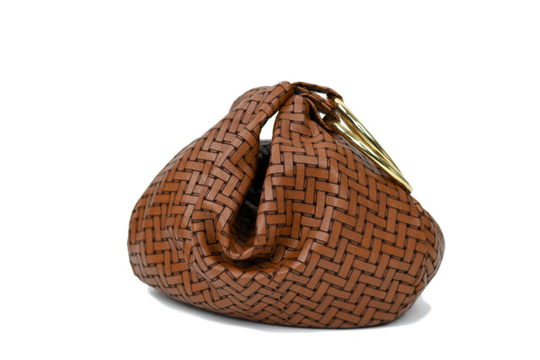 Brown Omega Handbag